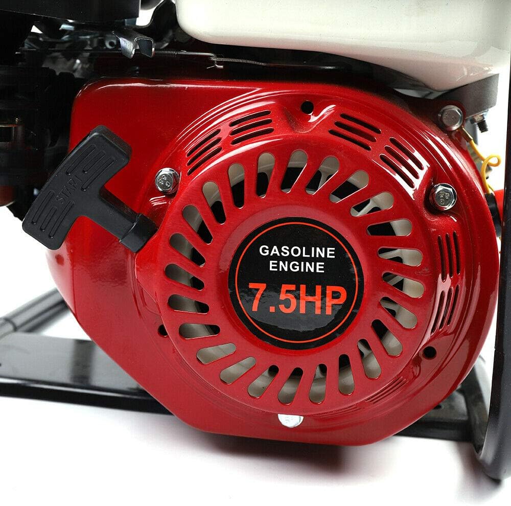 DNYSYSJ 3 Inch Gasoline Water Pump, 210CC Semi-Trash Clean Water Transfer Pump C41033