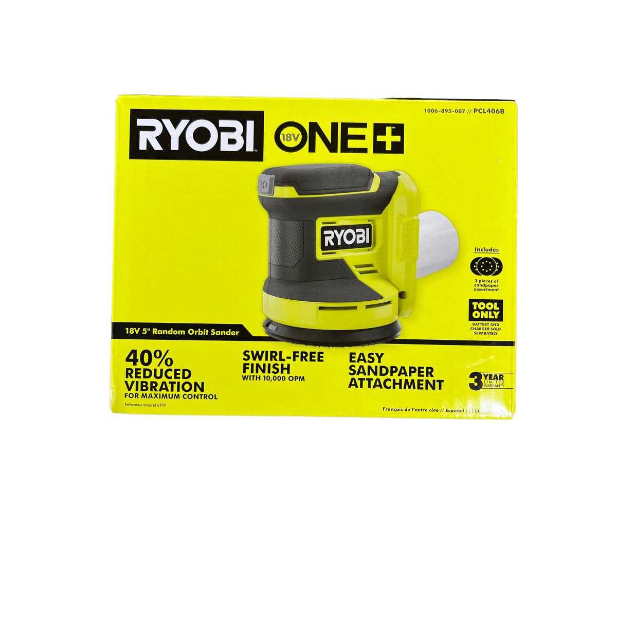 Ryobi One+ 18V Cordless 5 in. Random Orbit Sander - Shop Hardware Tools Online Store