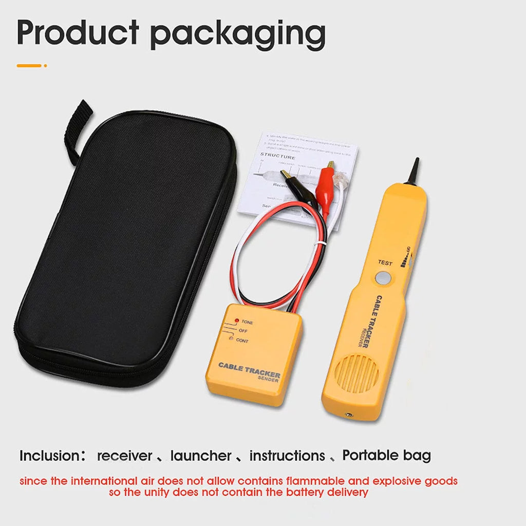 Wire Tracer Tone Generator and Probe Kit, Circuit Breaker Finder Tester T103