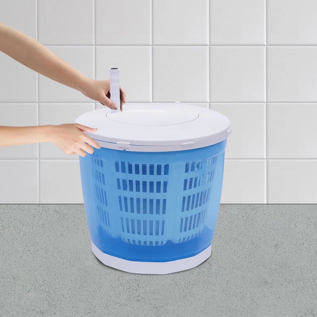OUKANING Portable Mini Travel Clothes Dryer Hand-operated Spin Dryer B82918