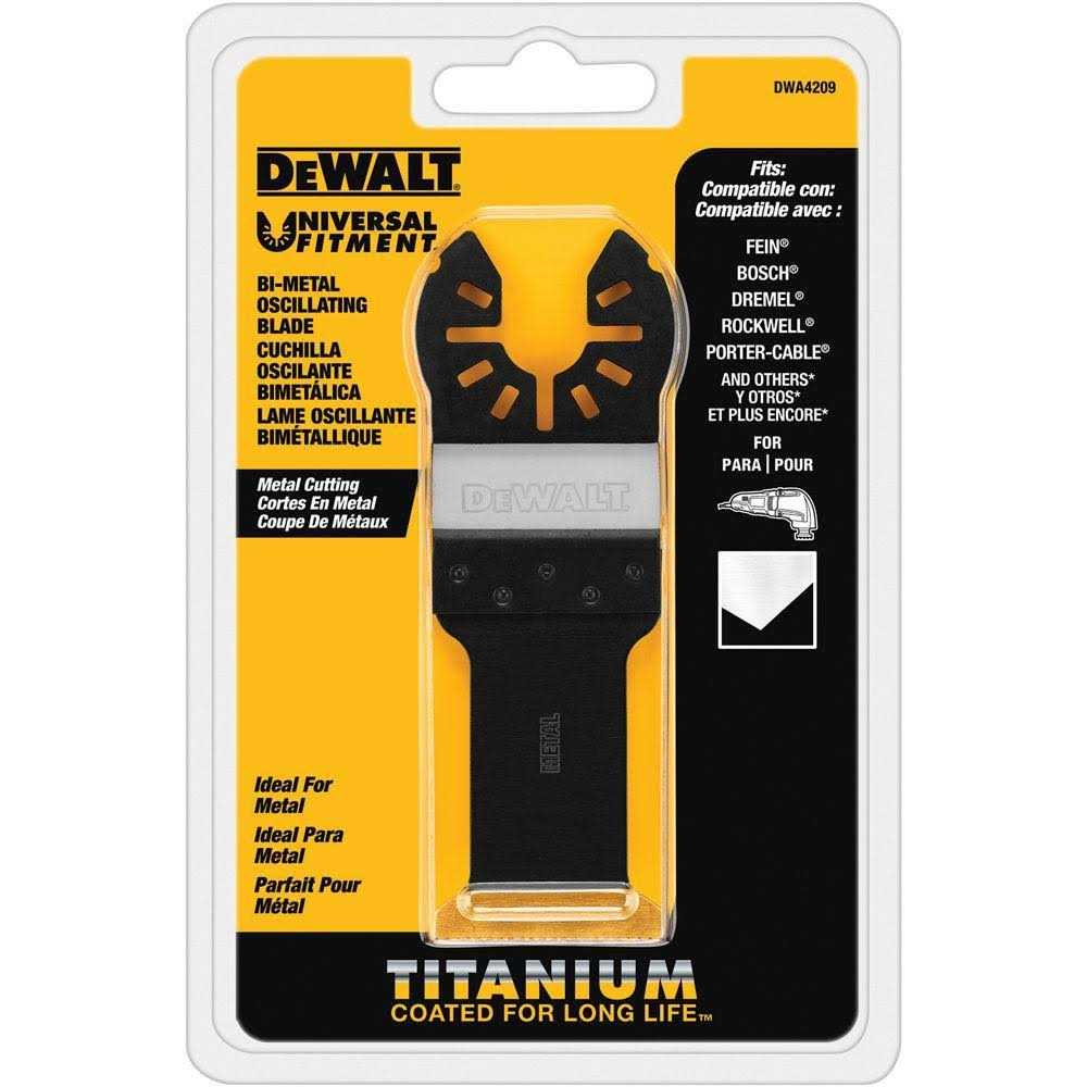 DEWALT DWA4209 Titanium Metal Oscillating Blade - Shop Hardware Tools Online Store
