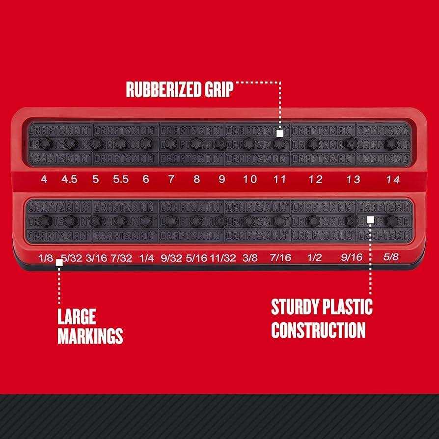 Craftsman Plastic Socket Storage CMMT99414 R3285