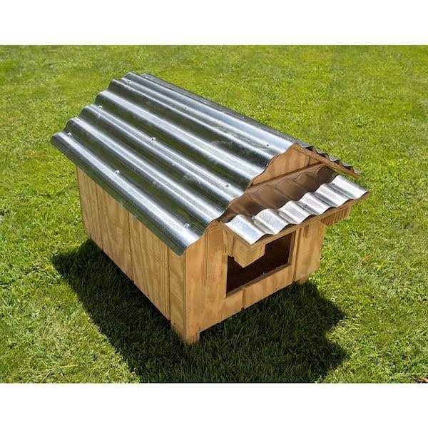 Amerimax Home Products 3 ft. Galvanized Steel Corrugated Project Panel L156