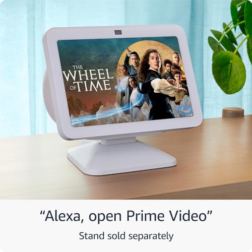 Amazon Echo Show 8 Glacier White with Spatial Audio and Alexa V426