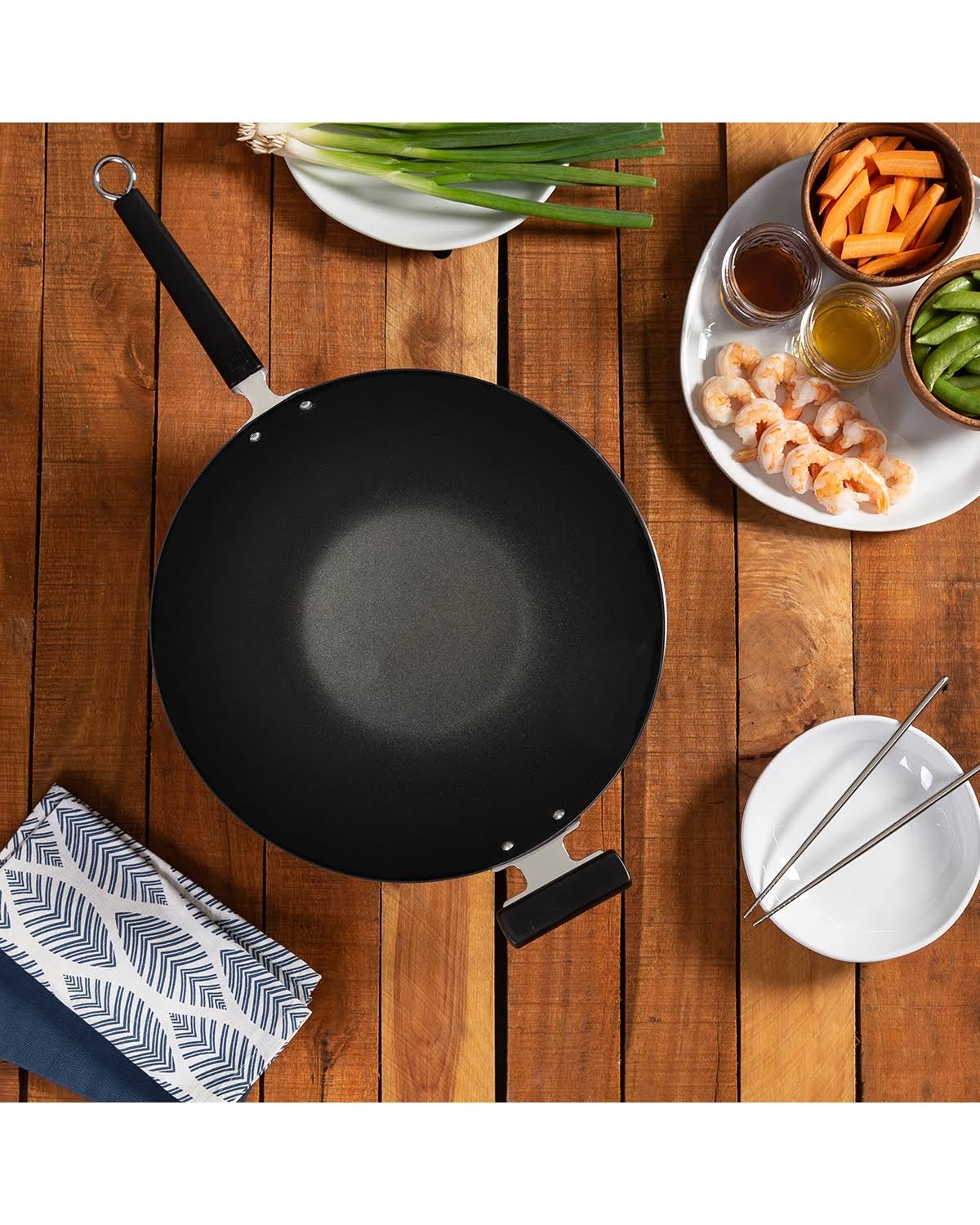 Joyce Chen Pro Chef Excalibur Nonstick Wok 14x22 E211