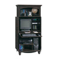Sauder Harbor View Computer Armoire Antiqued Paint