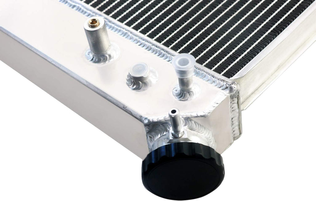 RadRace 4 Row Aluminum Radiator for 1991-1993 Chevy Caprice Buick Roadmaster W9571