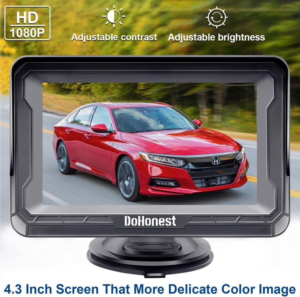 DoHonest S01 Backup Camera Kit 1080P HD for Truck Pickup Minivan V31025