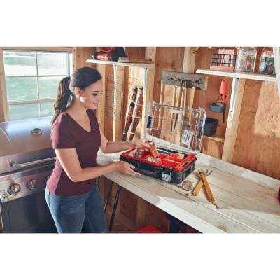 Craftsman VERSASTACK 10-Compartment Plastic Small Parts Organizer Z763414