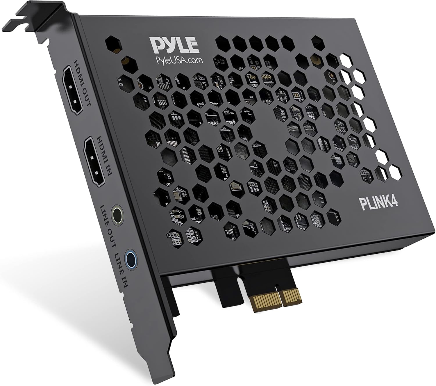 Pyle Capture Card 4K HDMI-to-USB for DSLR Camcorder Action Cam, 2 Pack R210