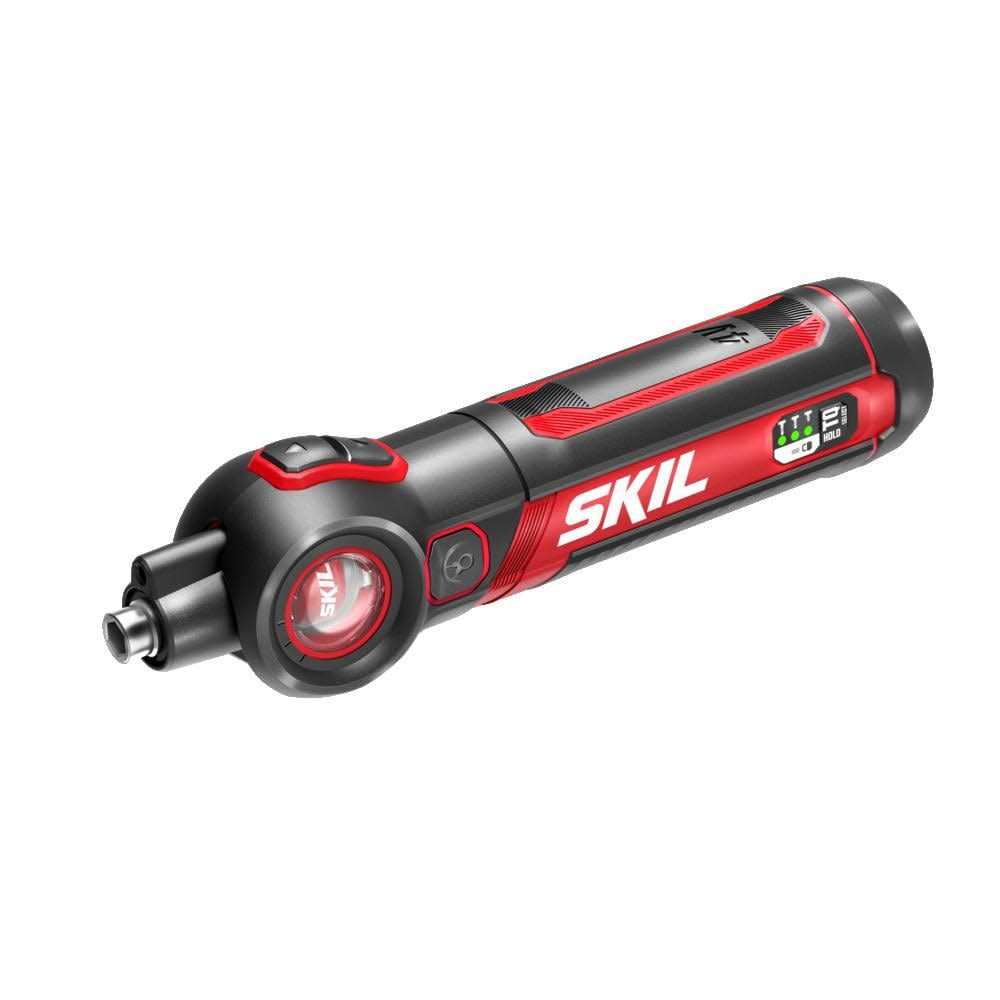 SKIL 4V Cordless Rechargeable Screwdriver with Bit Set SD5619-01 F435356