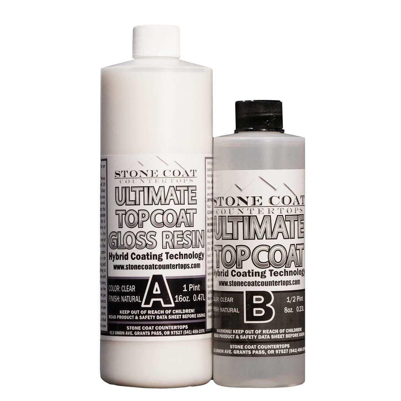 Stone Coat Countertops Ultimate Top Coat Epoxy DIY Epoxy Resin Kit with Extra Scratch Resistance and UV Resistance for Protecting Your Surface! - Shop Hardware Tools Online Store