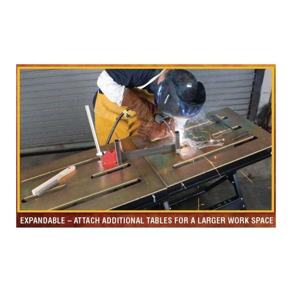 Chicago Electric Adjustable Steel Welding Table A574