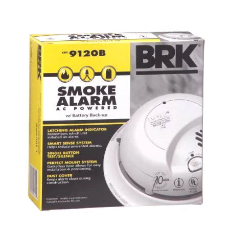 First Alert Hardwired Smoke Alarm with Battery Backup 6 Pack M3481