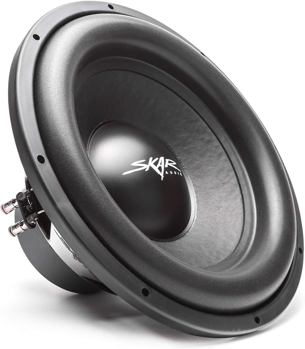 Skar Audio SDR-15 D4 15" 1200 Watt Max Power Dual 4 Ohm Car Subwoofer