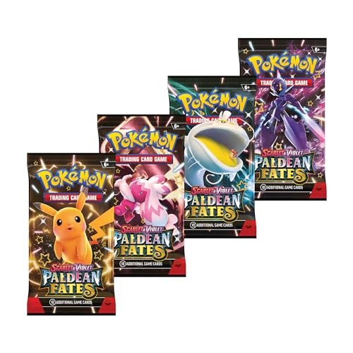 POKEMON TCG Scarlet and Violet Paldean Fates Booster Bundle S9250