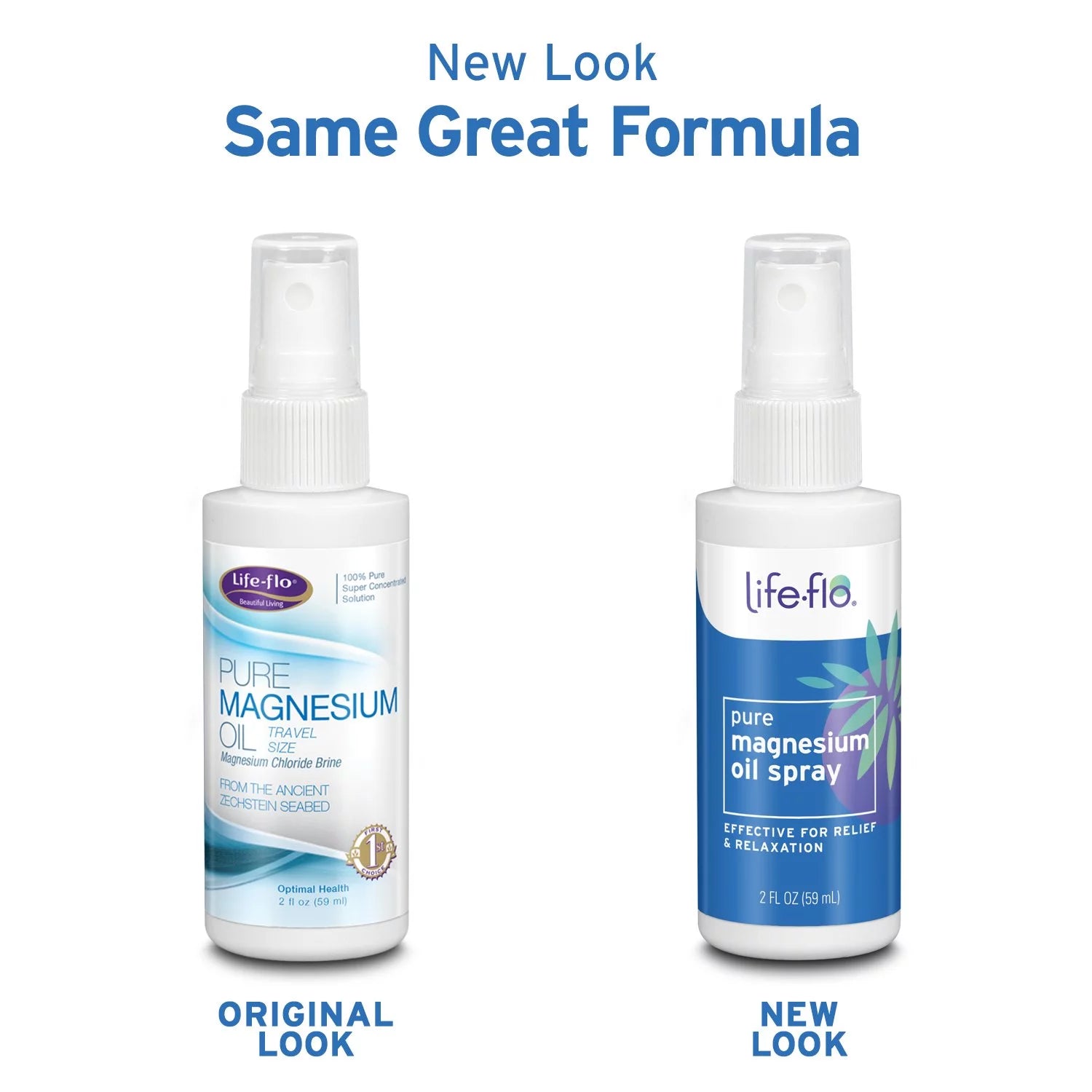Life-Flo Health Pure Magnesium Oil 8 oz 2-Pack X348166