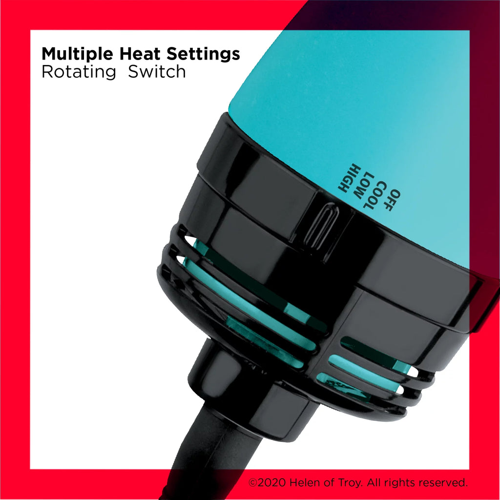 Revlon One-Step Ceramic Hair Dryer & Volumizer Hot Air Brush, Mint V563