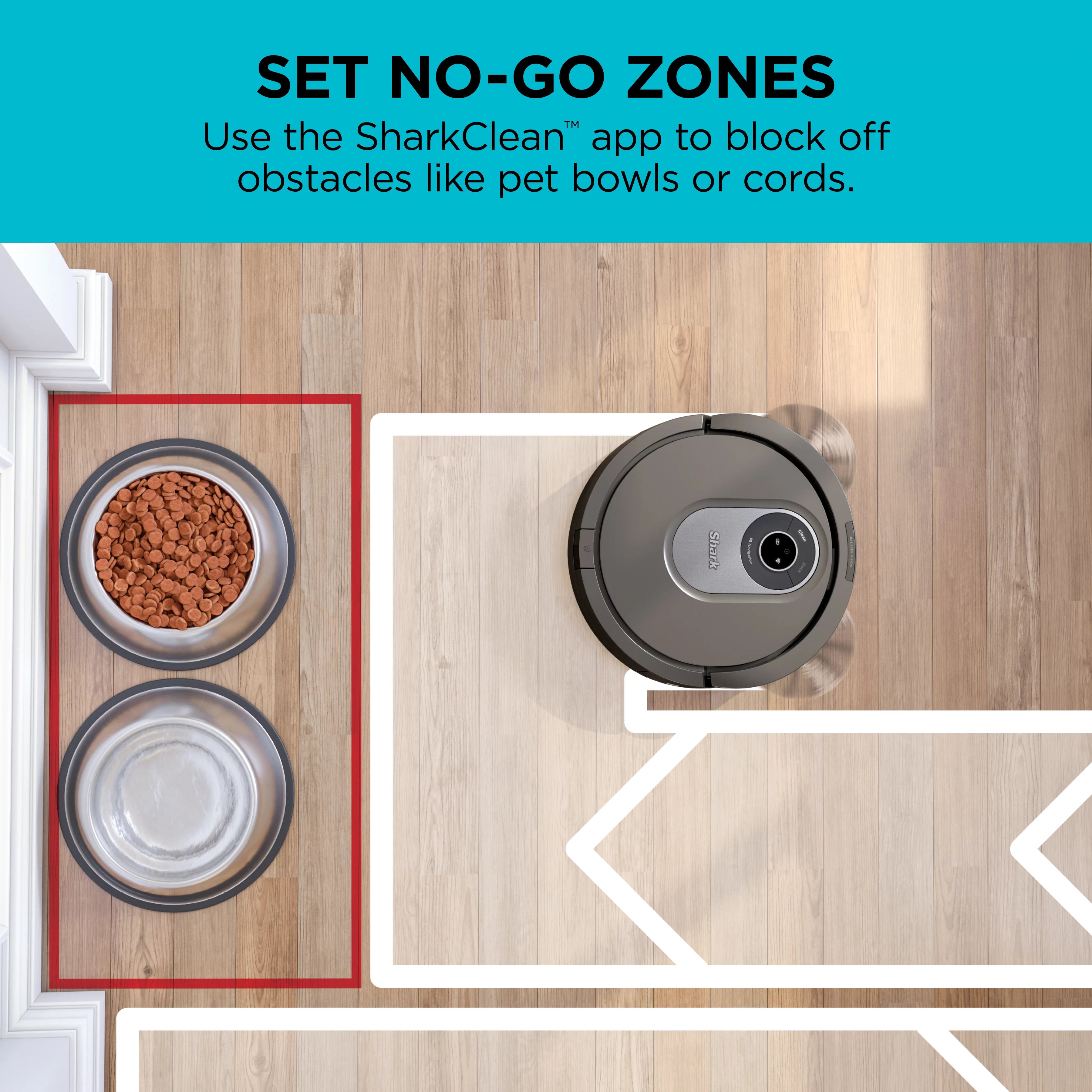 Shark RV2001 AI Robot Vacuum with Self-Cleaning Brushroll Q5836