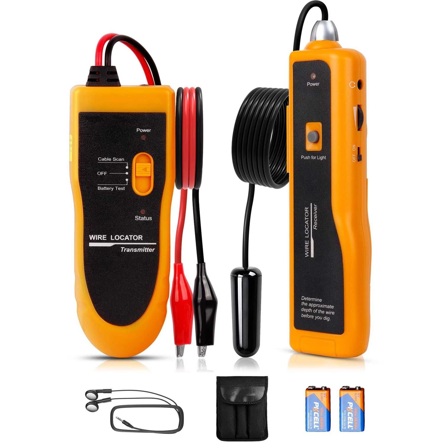 Underground Wire Cable Locator Buried Wire Locator Dog Fence Invisible Fence Wire Break Locator,Pet Fence Broken Wire Detector,Underground Wire - Shop Hardware Tools Online Store
