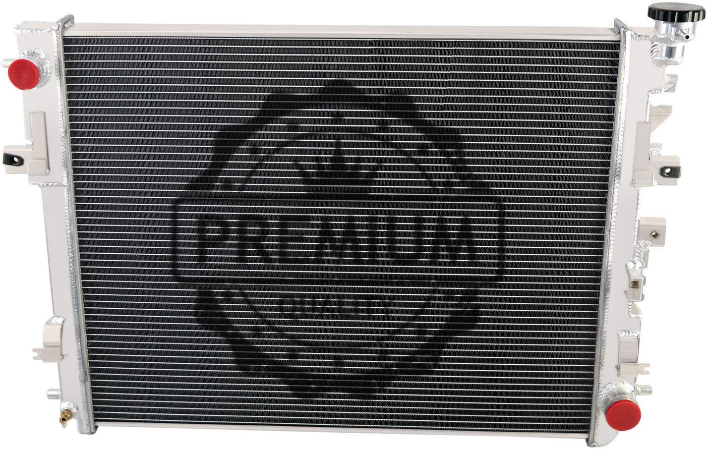Performance 3 Row Aluminum Radiator Compatible with 2009-2018 Dodge Ram 1500 2500 3.7L 4.7L 5.7L