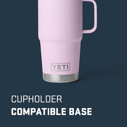 YETI Rambler 20 oz Stainless Steel Travel Mug with Stronghold Lid L9345