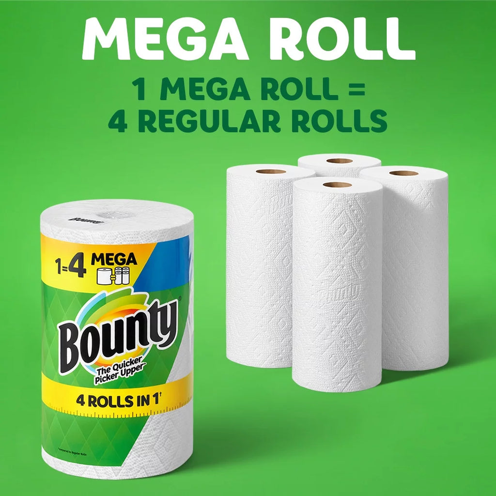 Bounty Full Sheet Paper Towels, 6 Mega Rolls R7769