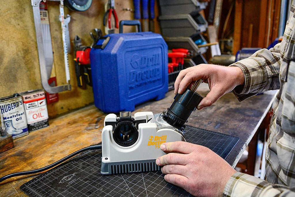 Drill Doctor DD750X Drill Bit Sharpener for HSS, Masonry, Carbide & Cobalt Bits Q8859