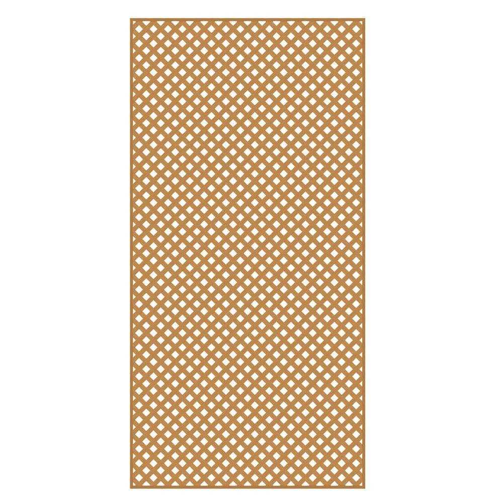 Barrette Outdoor Living 4 ft x 8 ft Privacy Diamond Vinyl Lattice - Shop Hardware Tools Online Store