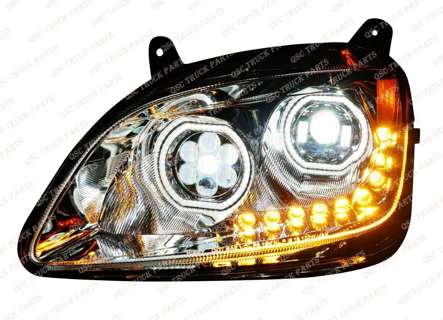QSC LED Headlight Assembly for Peterbilt 579 587 E146