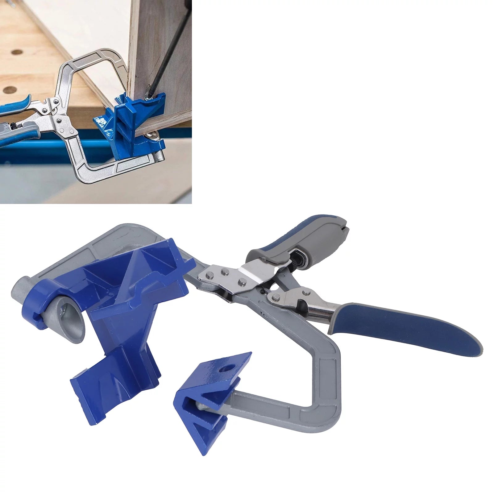 90° Corner Clamp Woodworking Picture Frame Quick Fixed Clip U74015