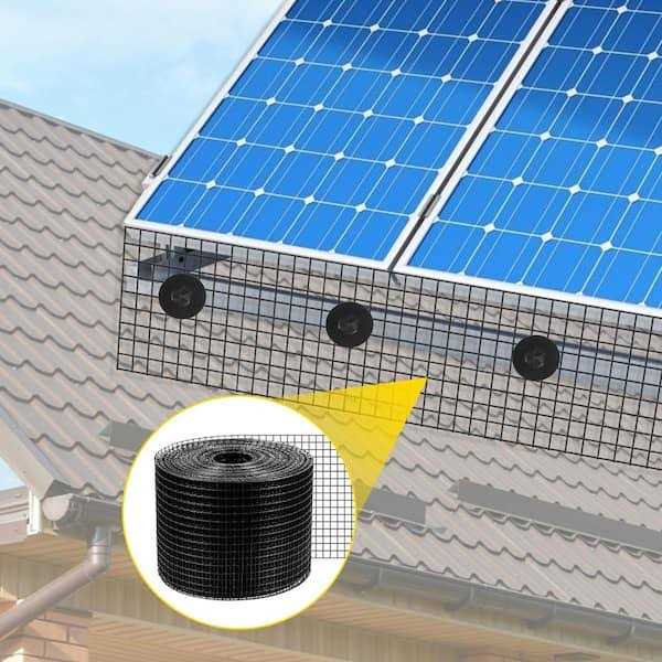 VEVOR Solar Panel Bird Wire 98ft Critter Guard Roll Kit O3392