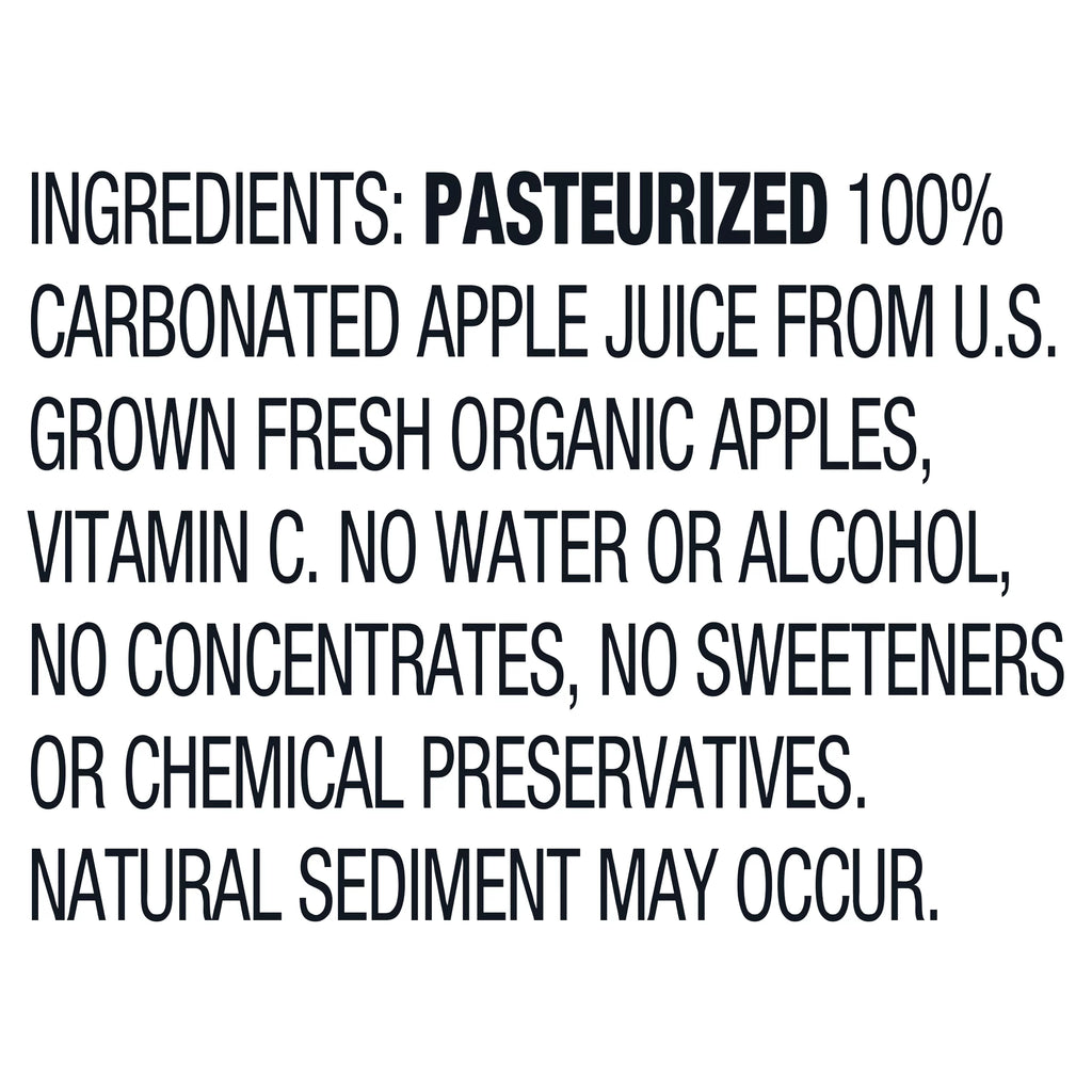 Martinelli's Gold Medal Organic Sparkling Cider 25.4 fl oz N10817