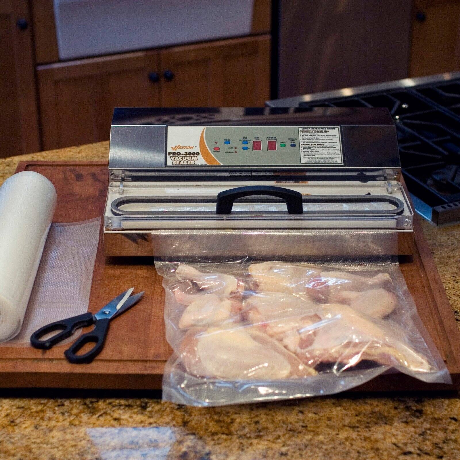 Weston Pro-3000 Stainless Steel Vacuum Sealer C35686