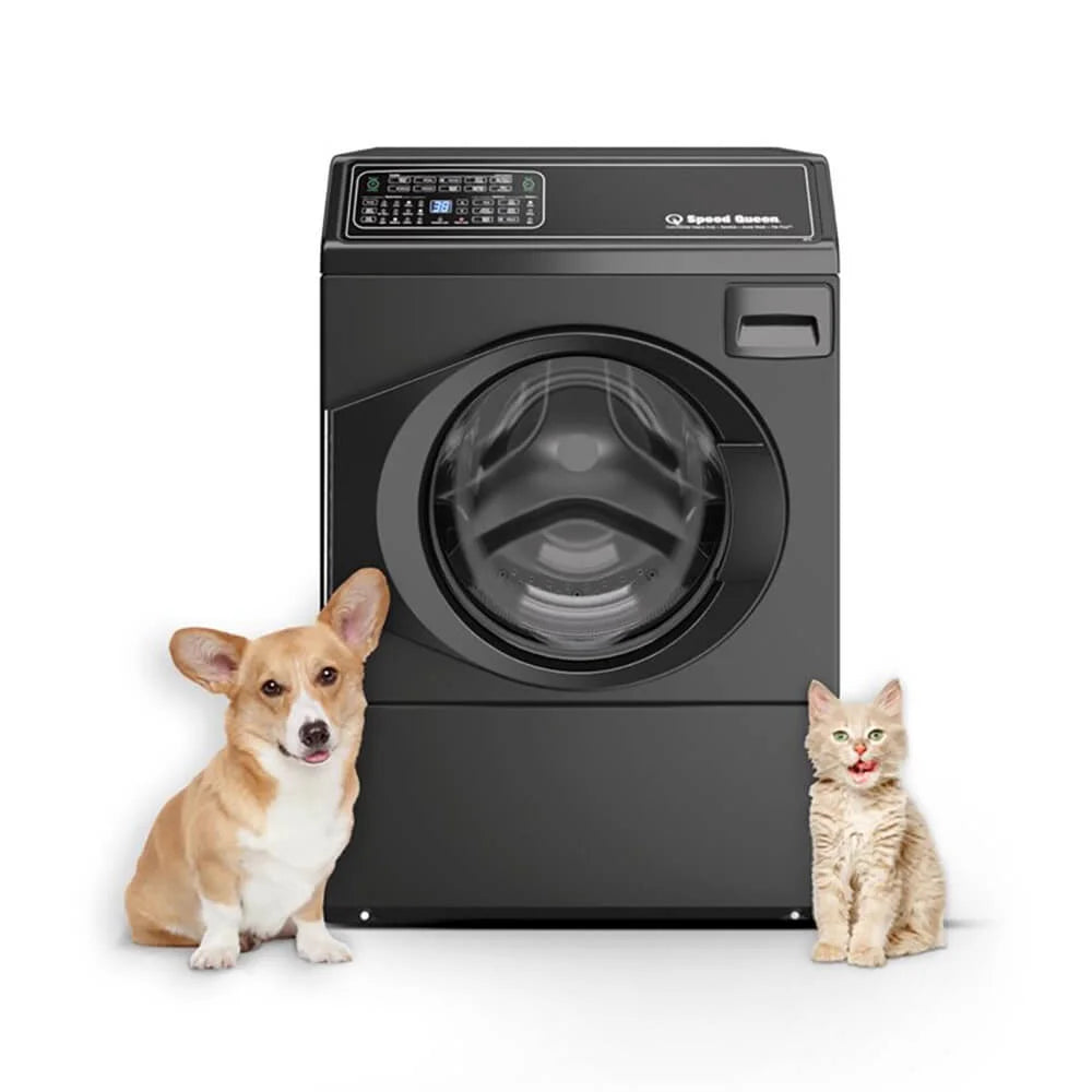 Speed Queen FF7009BN 3.5 Cu. Ft. Black Front Load Washer with Pet Plus S779