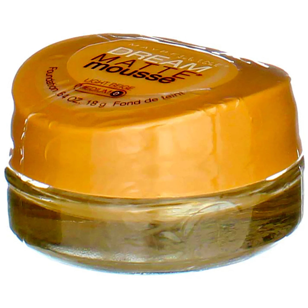 Maybelline Dream Matte Mousse Foundation, Light Beige, 0.64 oz (Pack of 2) P326644