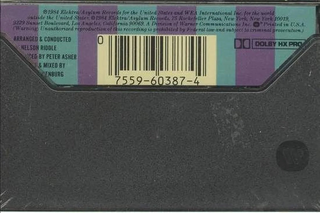 Linda Ronstadt With Nelson Riddle & His Orchestra - Lush Life - Cassette J335