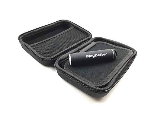Swing Caddie SC300 Portable Launch Monitor by Voice Caddie Power Bundle with PlayBetter Charger & Case M2465