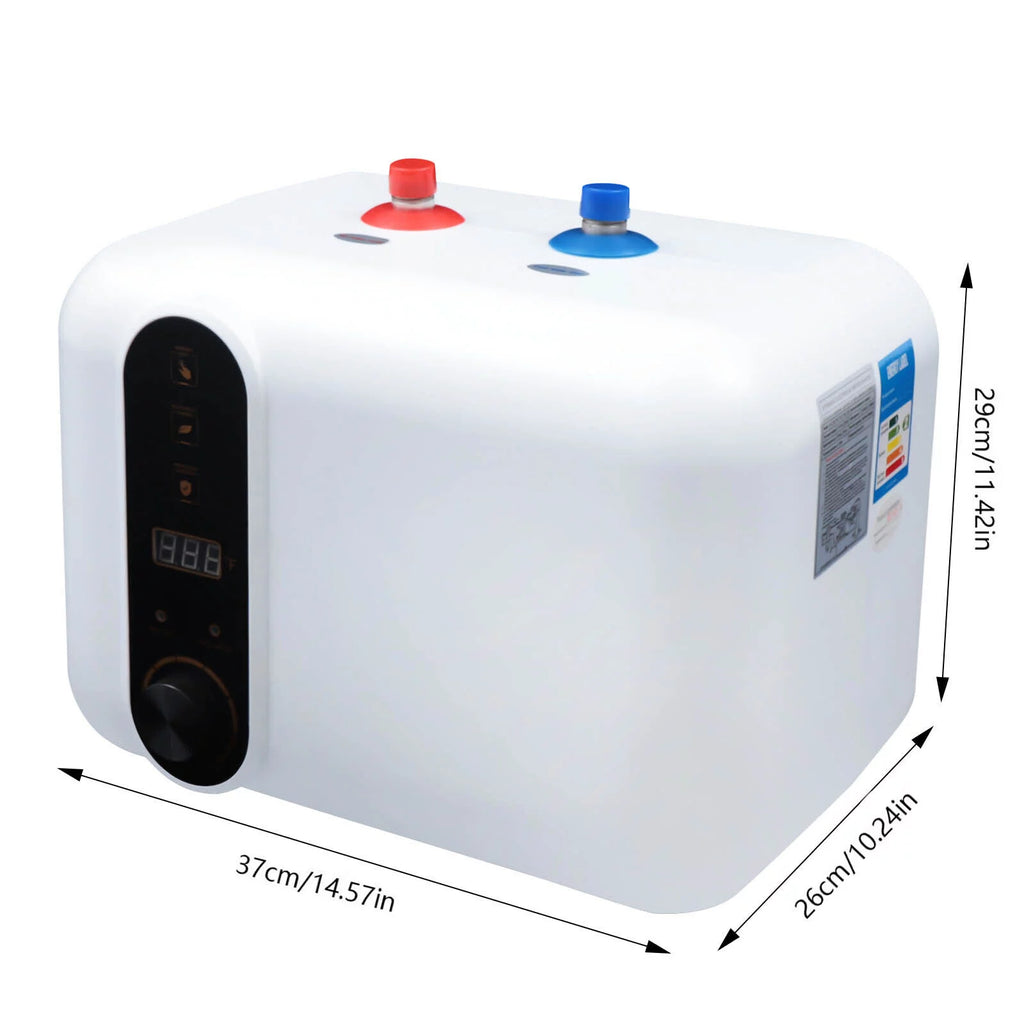 DENSET Instant Electric Hot Water Heater Shower Compact Mini-Tank 10L 1500W 110V F4187