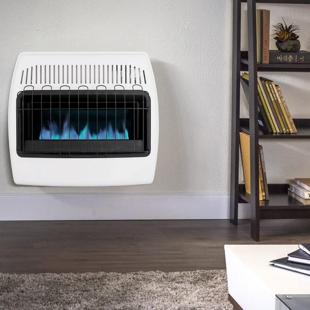 UTY 30,000 BTU Dual Fuel Vent-Free Wall Heater for Indoor Use M22233