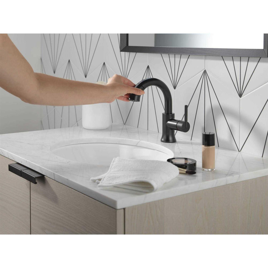 Delta 559HAR-PD-DST Trinsic Single Hole Bathroom Faucet S7297