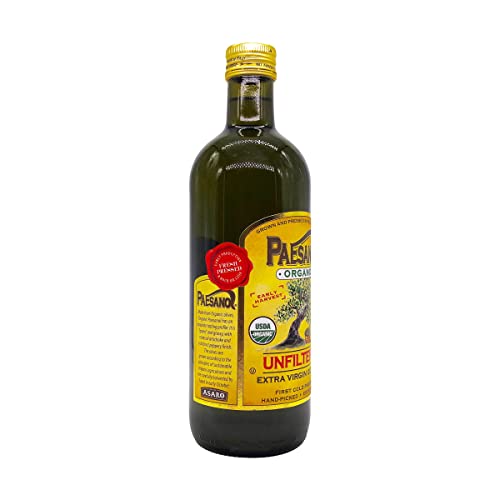 Paesanol Organic Unfiltered Extra Virgin Olive Oil 33.8 Fl Oz B187474