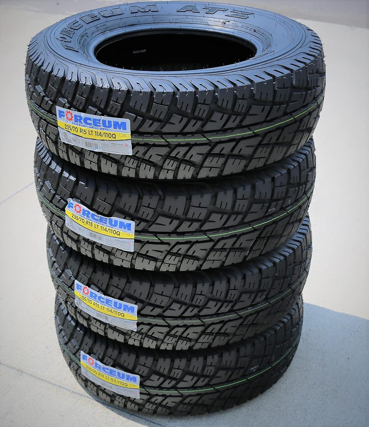 Forceum ATZ A/T All-Terrain Light Truck Radial Tire LT235/70R15 H48710