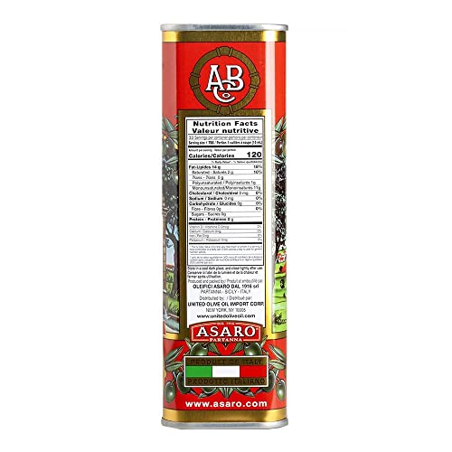 Partanna Robust Extra Virgin Olive Oil - First Cold Pressed - 101 oz Tin D799786