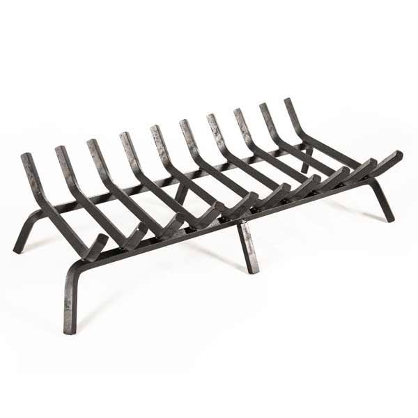 36 1/2x22 Stronghold Non-Tapered Lifetime Fireplace Grate