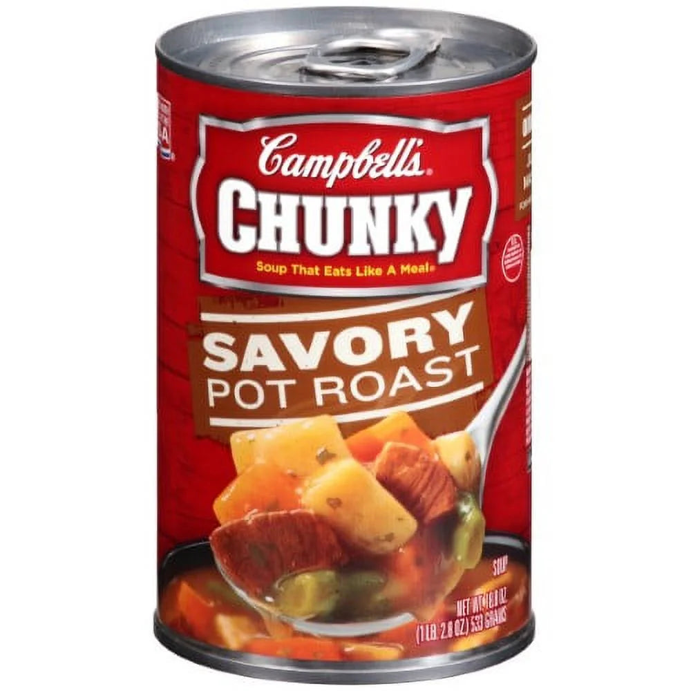 Campbell's Chunky Savory Pot Roast Soup (Pack of 6)