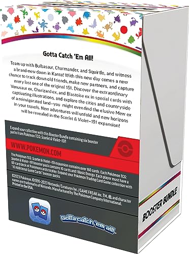 Pokemon TCG Scarlet & Violet 151 Booster Bundle V963
