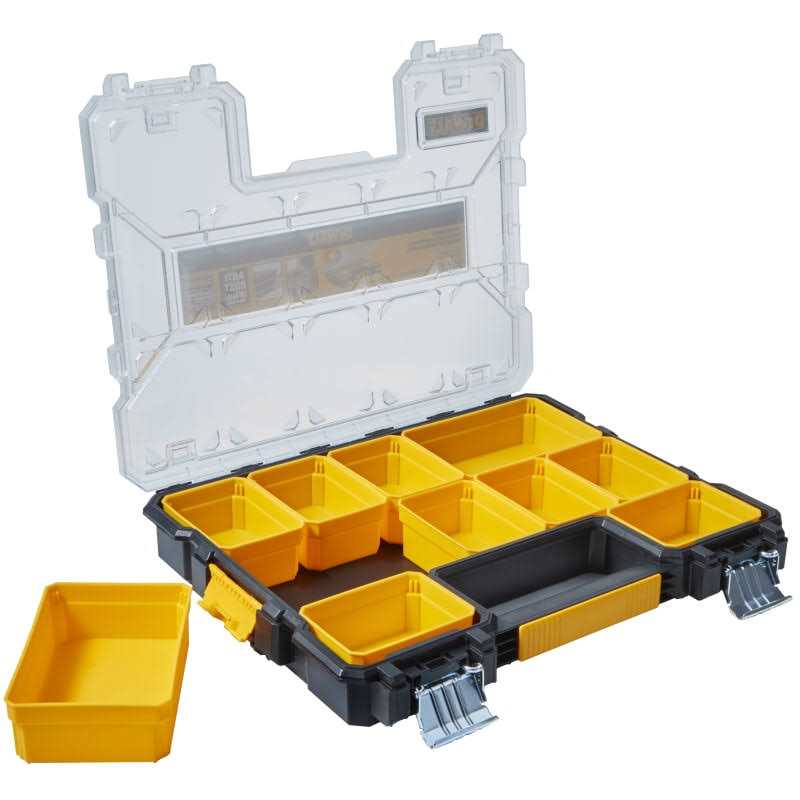 DEWALT 10-Compartment Shallow Small Parts Organizer J325713