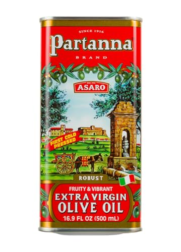 Partanna Robust Extra Virgin Olive Oil - First Cold Pressed - 101 oz Tin D799786