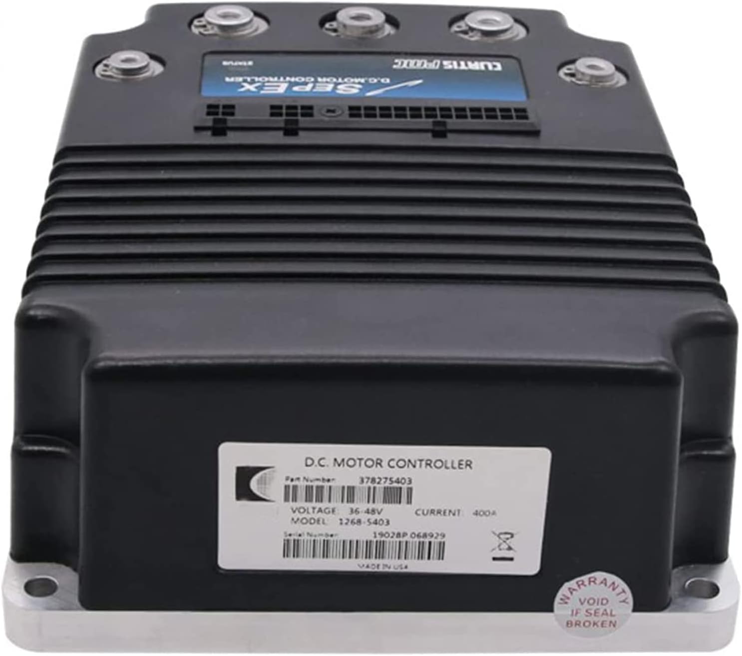 JELPC 1268-5403 SepEx DC Motor Controller 48V 400A for Curtis Electric Forklift G896